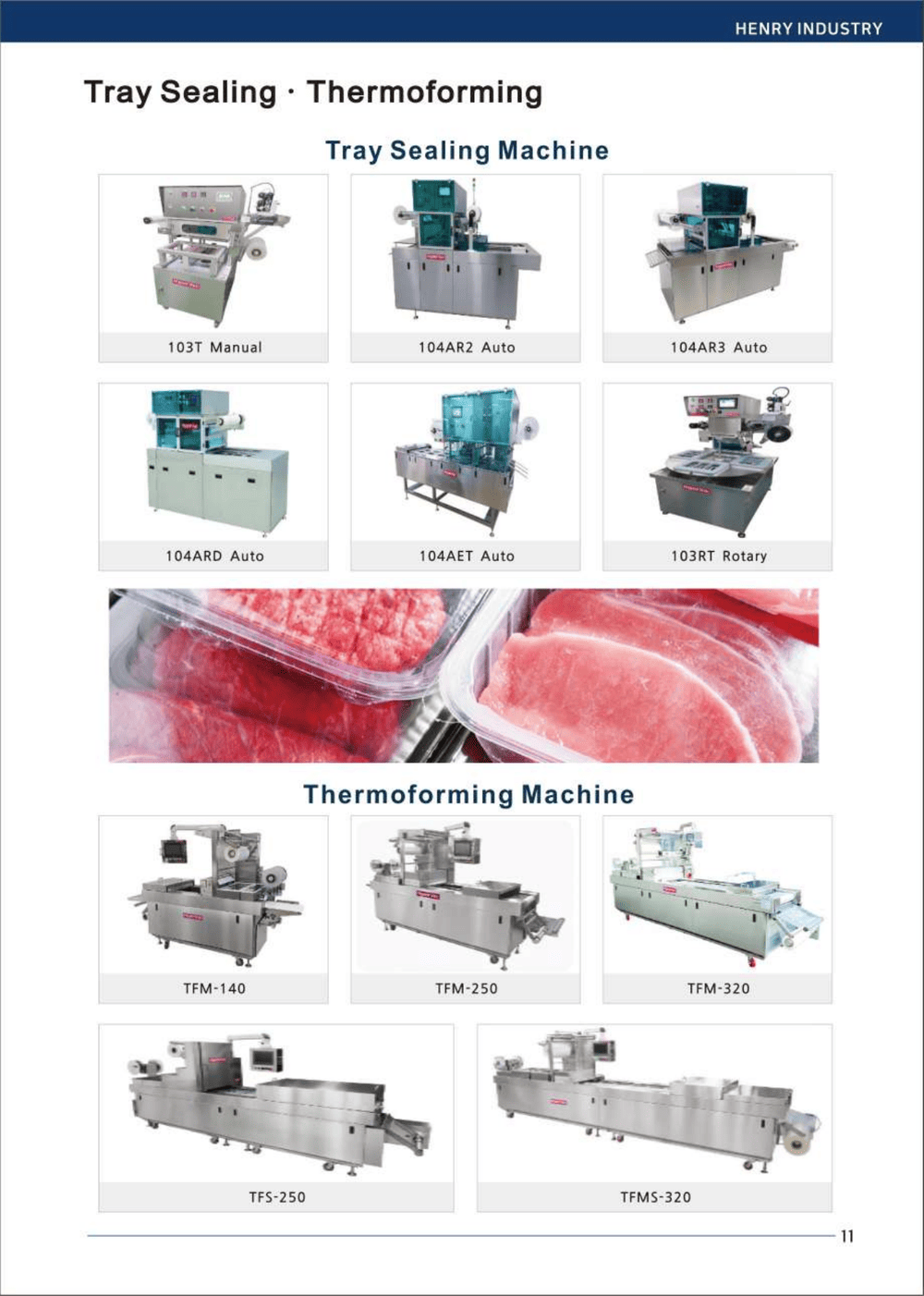 Tray Sealing Thermoforming